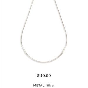 Kendra Scott- Scottie Choker Necklace In Silver